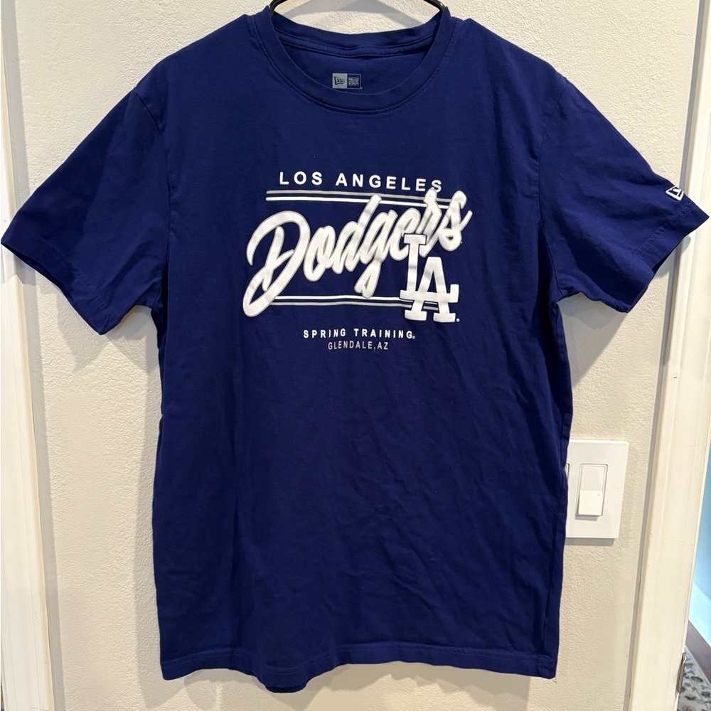 New Era Los Angeles Dodgers Spring Training T-shirt Men’s Size Large EUC - Picture 1 of 11